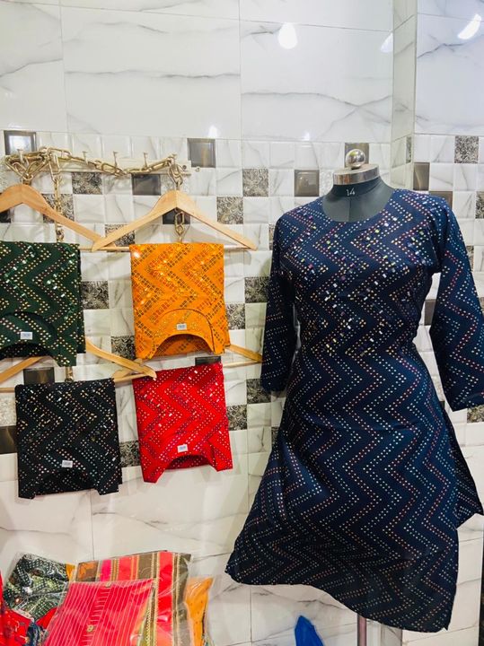 Chikan embroidery kurti uploaded by business on 7/5/2021