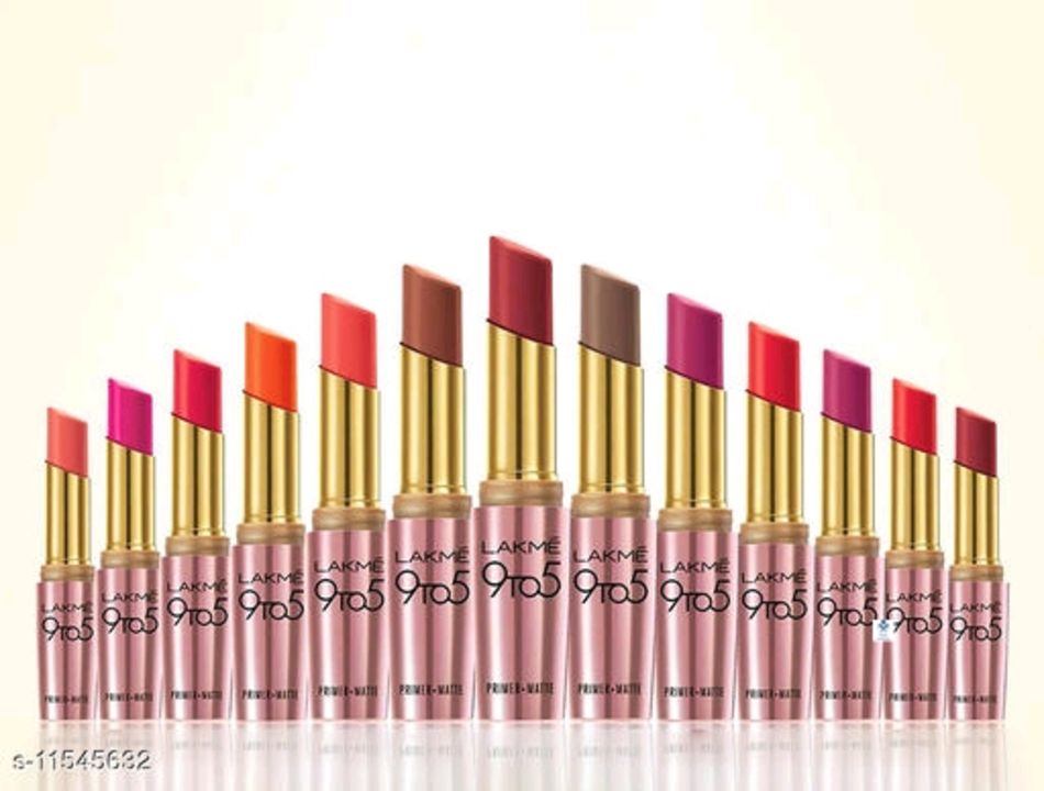 Lakme 9 to 5 matte lipstick uploaded by business on 7/5/2021
