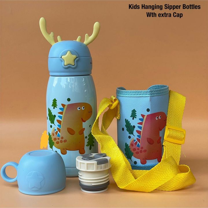 Insulated bottle with extra lid and cover uploaded by R'crown on 7/5/2021