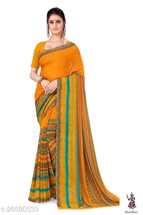 Daily wear saree uploaded by business on 7/5/2021