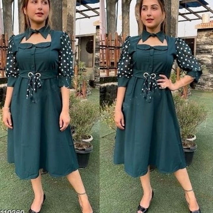 Western dress uploaded by Kunsh collection on 7/5/2021