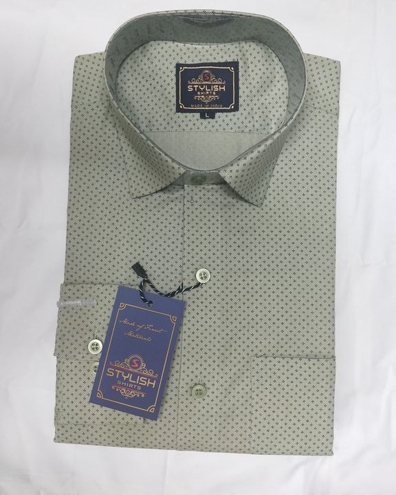Green Dot print casual/formal/party shirt uploaded by business on 7/5/2021