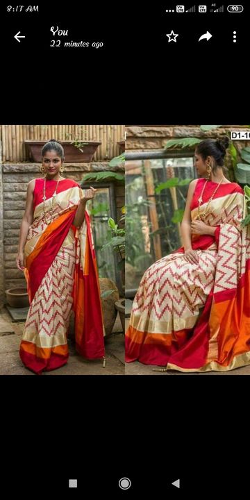 Post image I want 1 Pieces of Need this same saree plz any one have msg me whatsapp
9940157145.
Below is the sample image of what I want.