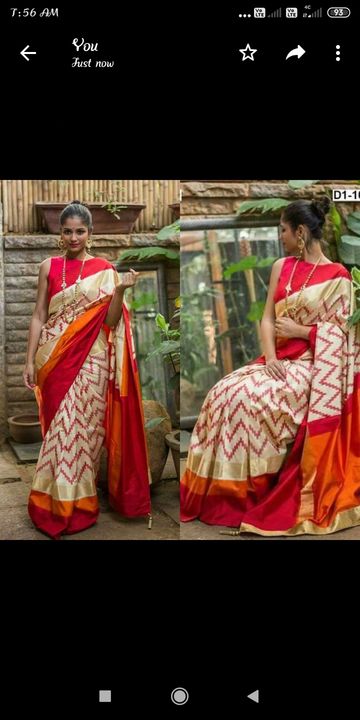 Post image I want 1 Pieces of Need same saree one piece plz any one have whatsapp
9940157145.
Below is the sample image of what I want.