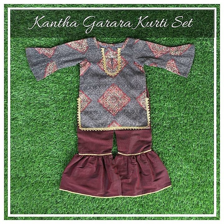 Kantha Garara Kurti Set uploaded by business on 8/19/2020