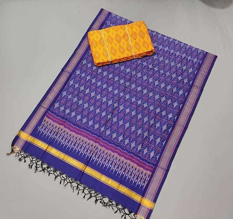  *POCHAMPALLY IKKAT HANDLOOM PURE SICO(silk by cotton) DRESS SETS* uploaded by business on 8/19/2020
