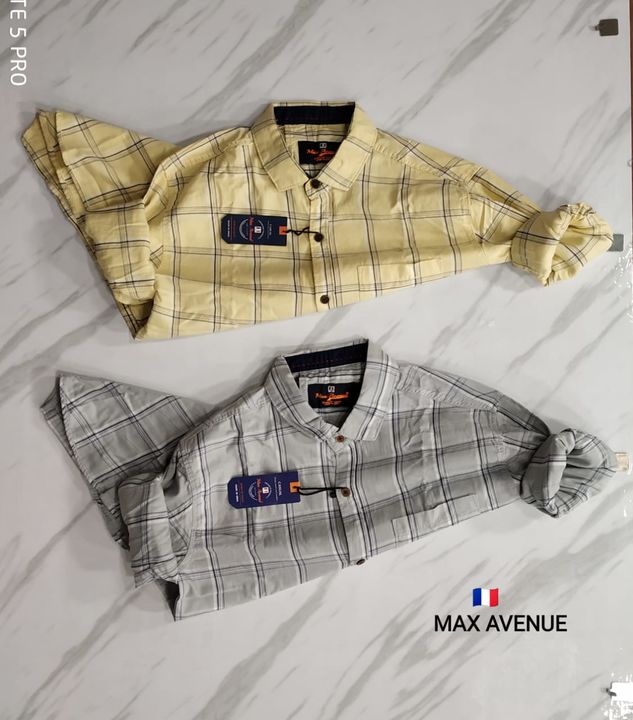 Check shirts uploaded by Swastik Traders on 7/6/2021