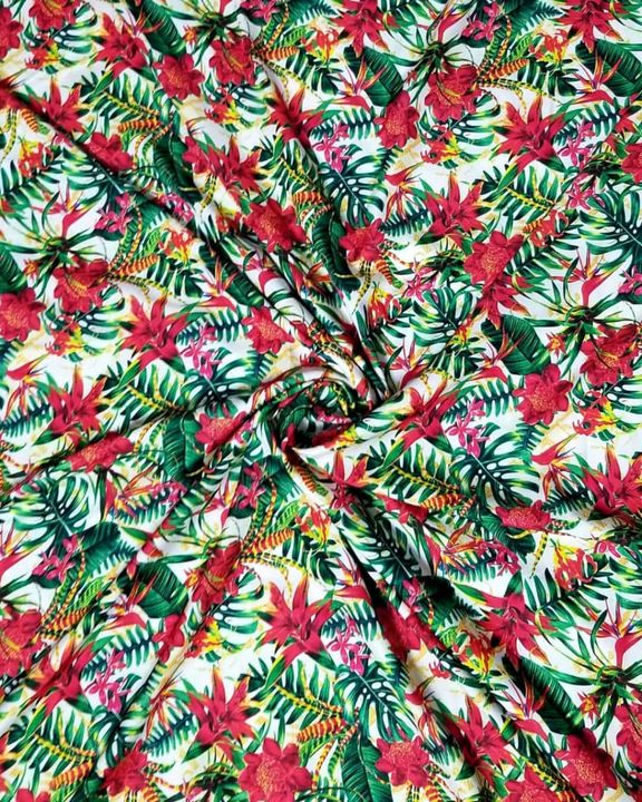 Get This Big Width MultiColored Digital Print Fabric 😍 uploaded by Deearna Export on 7/6/2021
