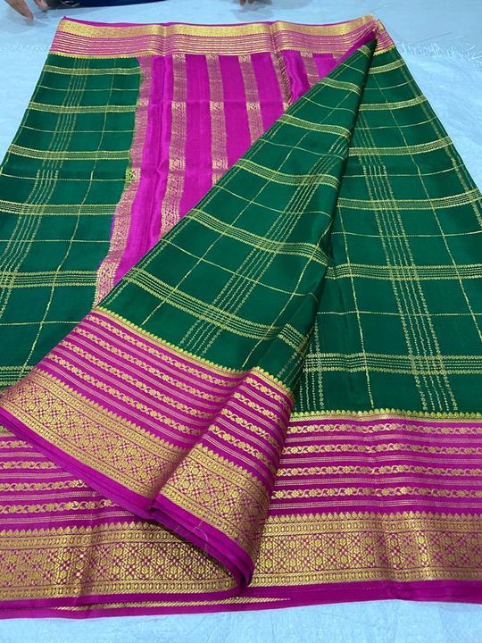 Mysore silk/  crepe silk uploaded by business on 7/6/2021