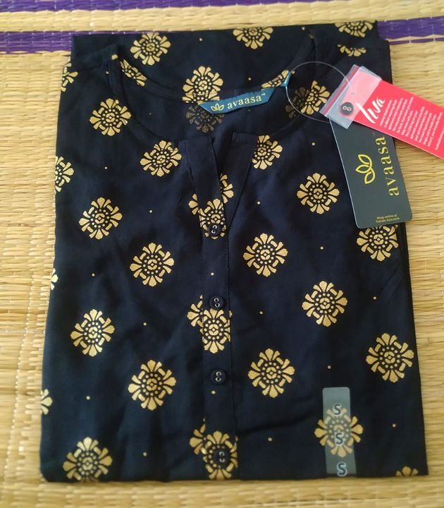 Aavasa branded kurtis uploaded by Trendy collections on 7/6/2021