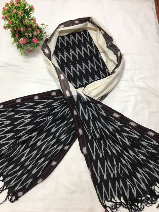 ikkat cotton dress material uploaded by Hari hara ikkat store on 7/6/2021