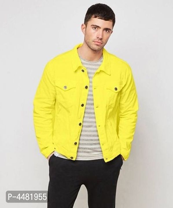 Buttoned Denim Full Sleeve Solid Men's Jacket uploaded by Best Collections For Fashion on 7/6/2021