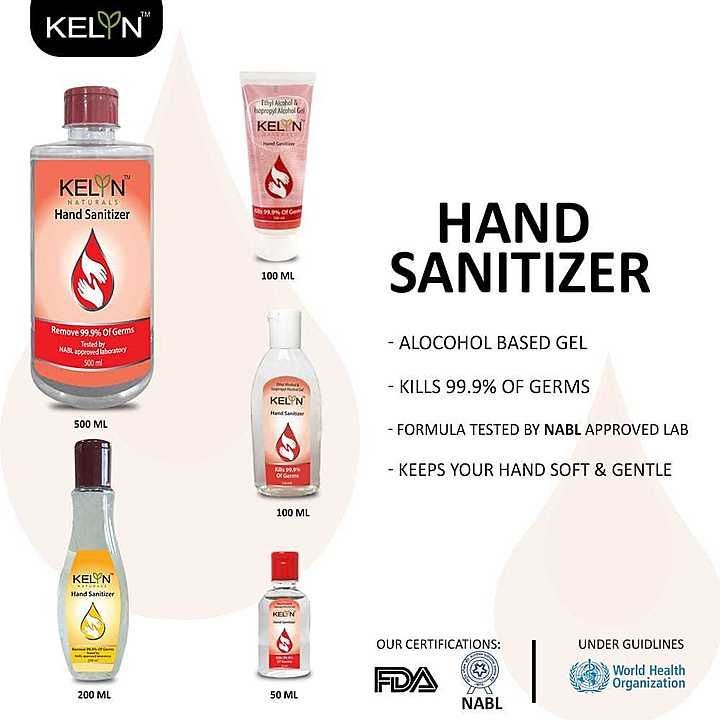 Hand sanitizer uploaded by business on 5/28/2020