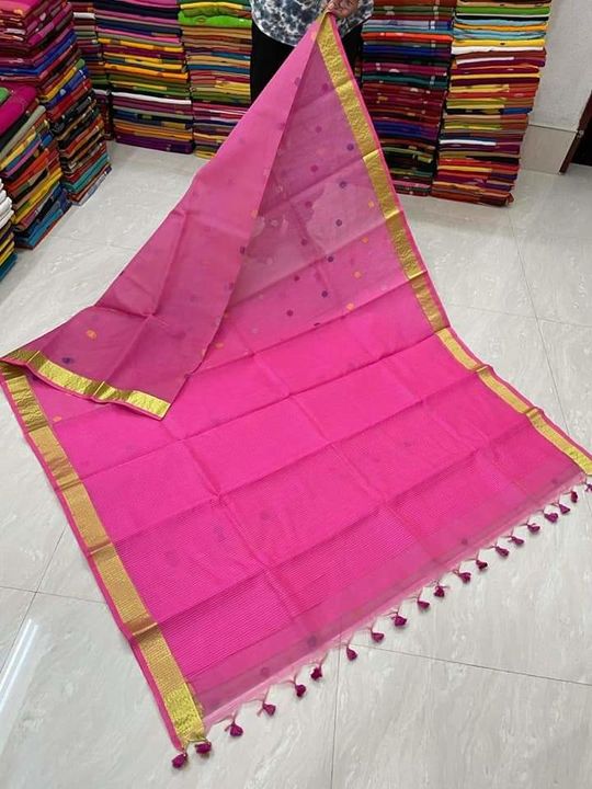 Pure muslin boll buti saree  uploaded by MD Textile  on 7/6/2021
