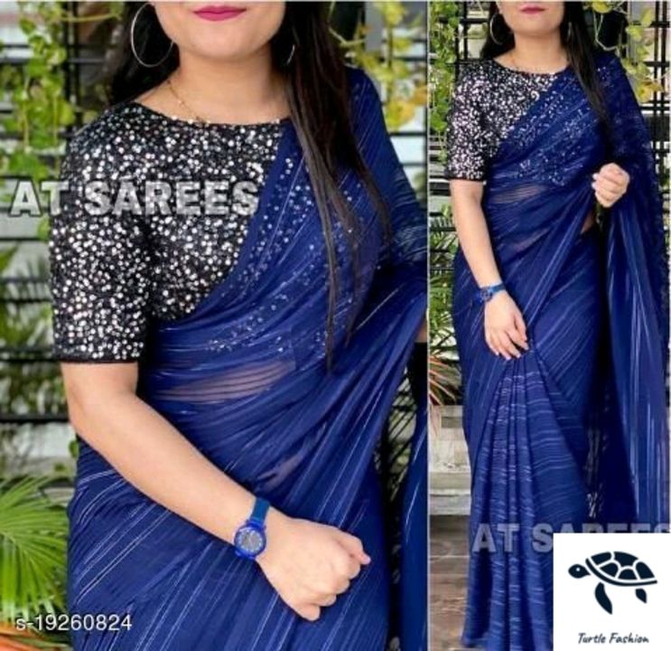 ☄️Classy Girls Sarees uploaded by business on 7/6/2021
