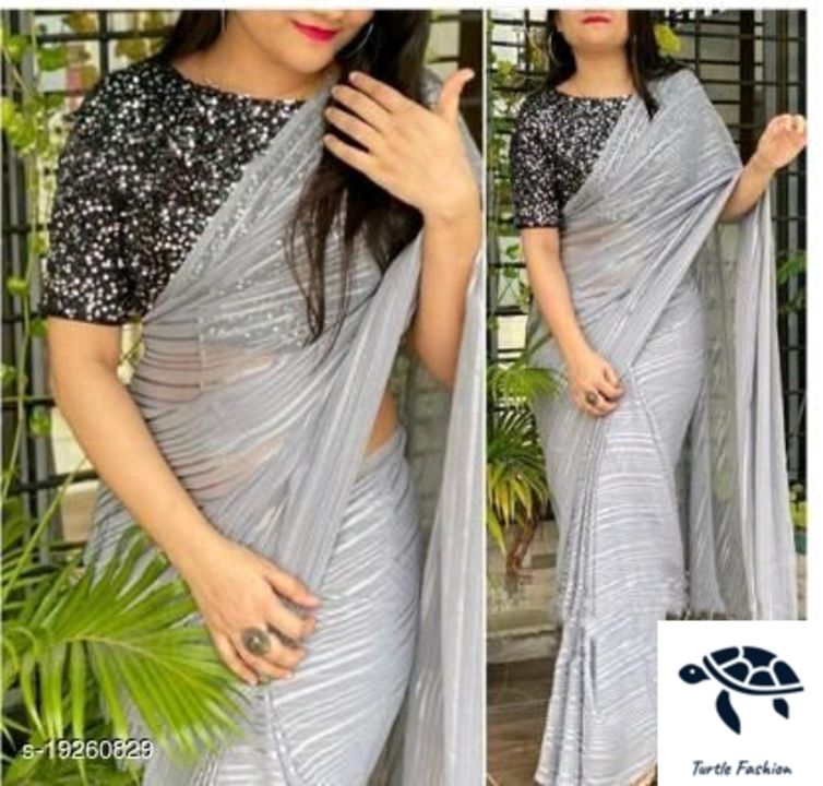 ☄️Classy Girls Sarees uploaded by Turtle Fashion on 7/6/2021