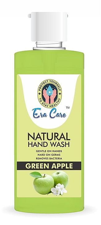Natural Handwash variant Green Apple 580 Ml.Mrp 190 uploaded by Era Glow Cosmetics on 5/28/2020