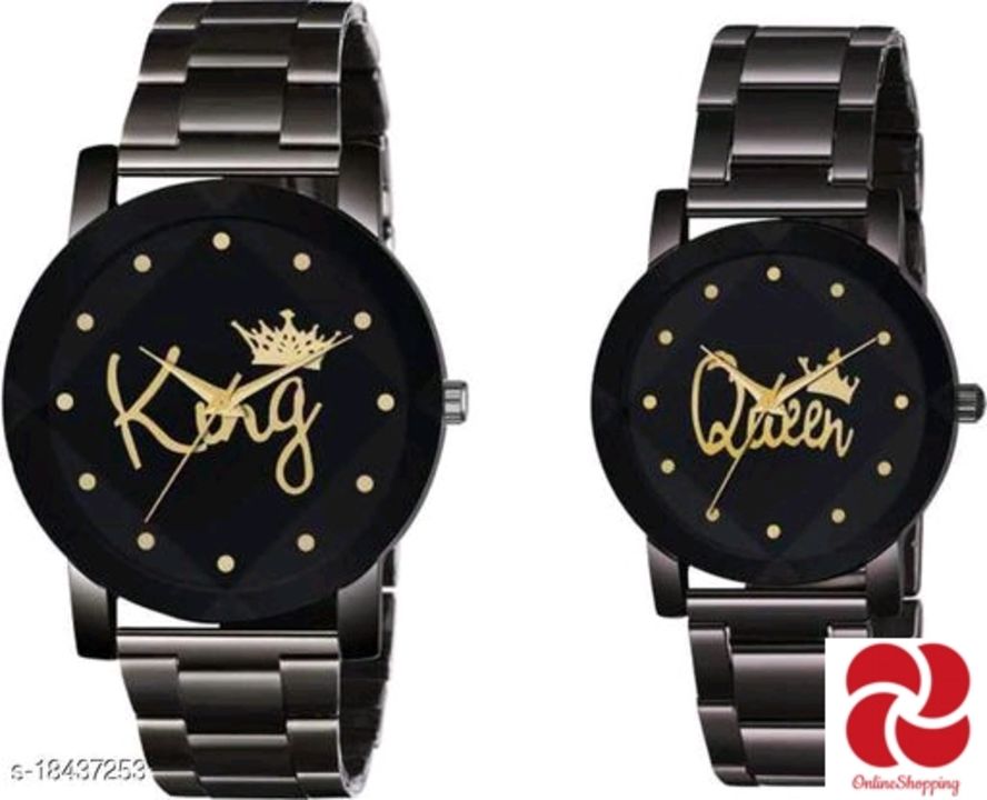 Couple watch uploaded by Shoppinghub on 7/7/2021