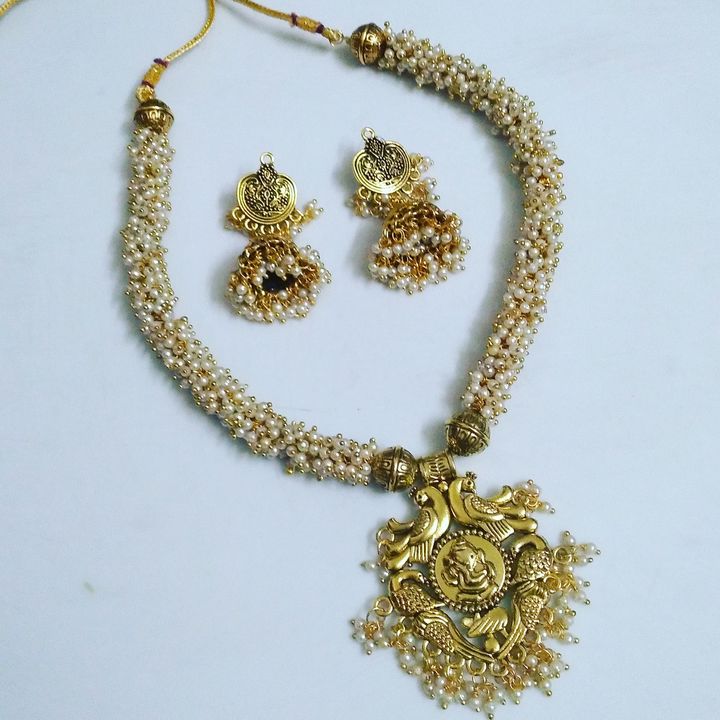 Loreal necklace  uploaded by Kamya's creations on 7/7/2021