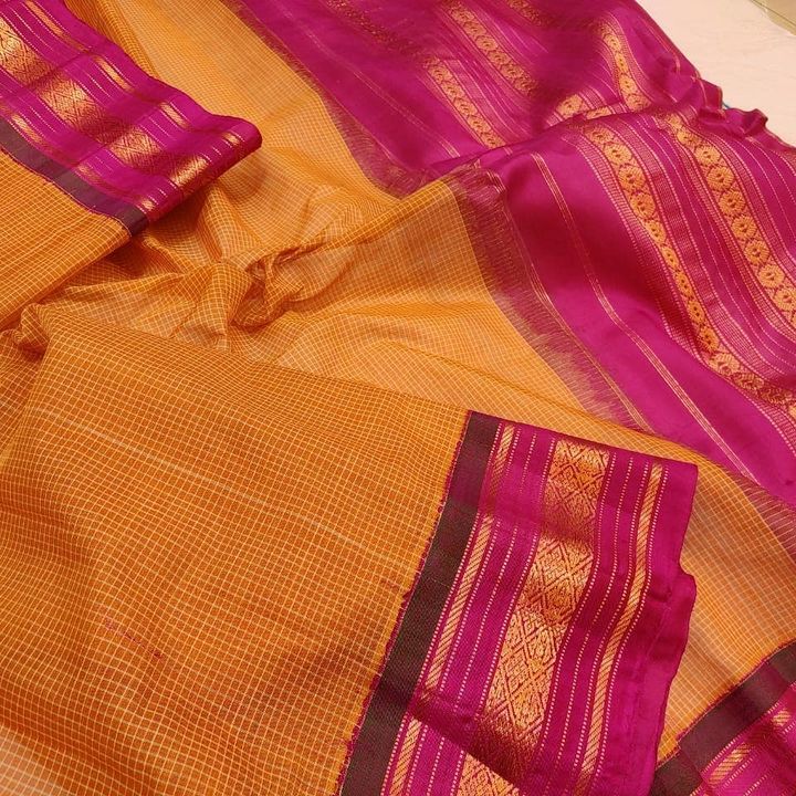 Post image GADWAL PURE COTTONHANDLOOM SAREESKUTTU BORDER AND PALLU


*WHOLESALE PRICE 5800/*WITHOUT BLOUSE*
For place order.contact whatspp
8121712982
Resellers most welcome.