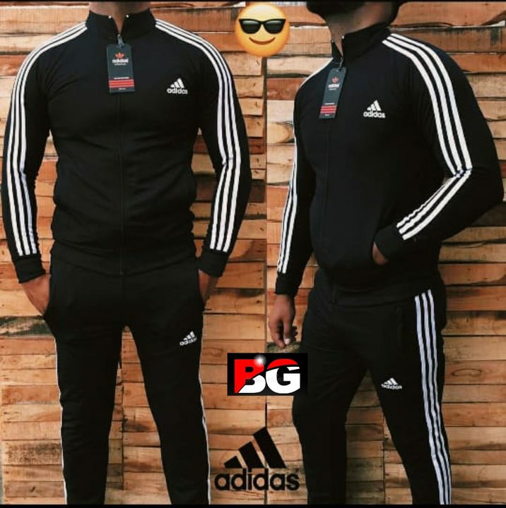 Post image *Brand*
*ADIDAS*
*4 way* 
*Liycra Fabric*
*Track Suit.* 
*Super Quality* 👌🏻👌🏻
*Size. M. L. XL. XXL* 
*Free Ship*
 *Open Orders.*