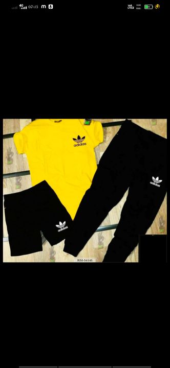 Adidas 3 piece combo uploaded by business on 7/7/2021