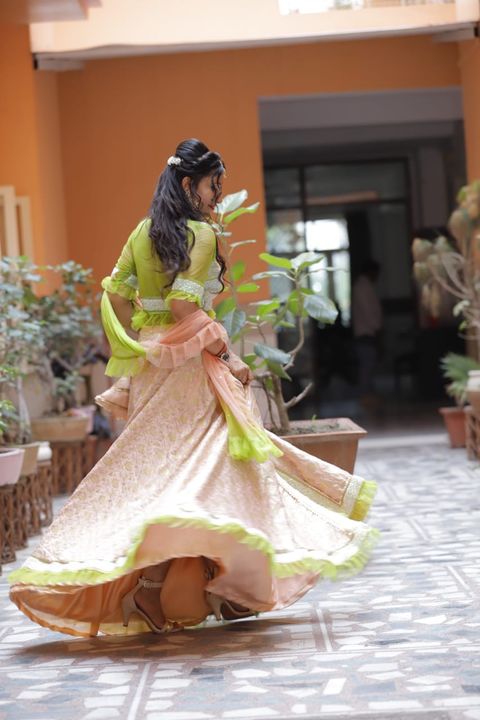 Designer Lehnga uploaded by Swara Collections on 7/7/2021