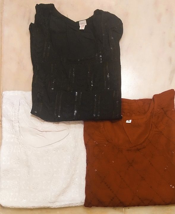 Chikan kurties set of 3 uploaded by business on 7/7/2021