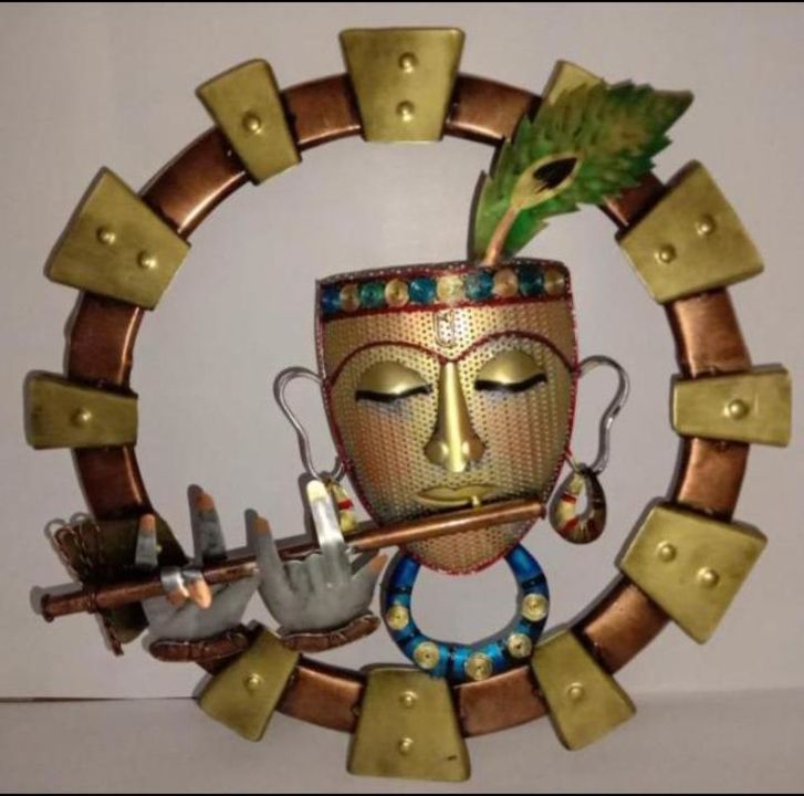 Krishna Wall decor uploaded by Handicrafts and Antiques on 7/7/2021