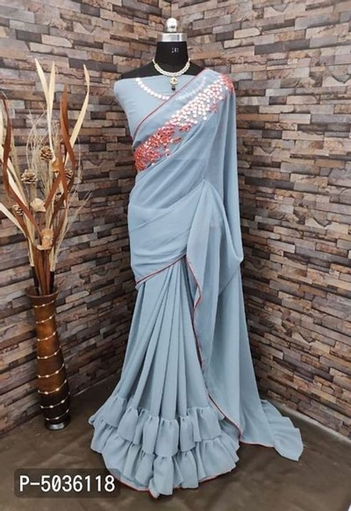 Post image Attractive Georgette Ruffle Sarees with Blouse
Attractive Georgette Ruffle Sarees with Blouse Piece
*Fabric*: Georgette
*Type*: Saree with Blouse piece
*Saree Length*: 5.5 (in metres)
*Blouse Length*: 0.8 (in metres)
*Returns*: Within 7 days of delivery. No questions asked
⚡⚡ Hurry, 5 units available only 

🆕 Avail 100% cashback on all your orders in MyShopPrime Wallet
💸 Use 5% flat off on all prepaid ordersShop Now: https://myshopprime.com/collections/379645338