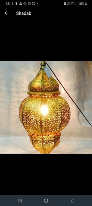 Moraccan lamp uploaded by Shah overseas on 7/7/2021