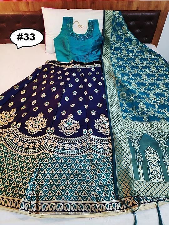 *Fabric details*
       👉🏻 *Lehnga* : Brocade  fabric lehengha with inner , *cancan & canvas*_ sem uploaded by business on 8/20/2020