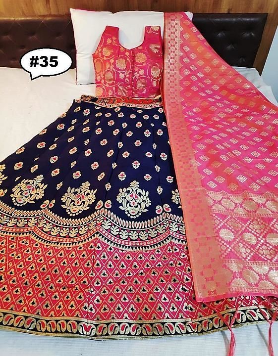 *Fabric details*
       👉🏻 *Lehnga* : Brocade  fabric lehengha with inner , *cancan & canvas*_ sem uploaded by Nakhrang store on 8/20/2020