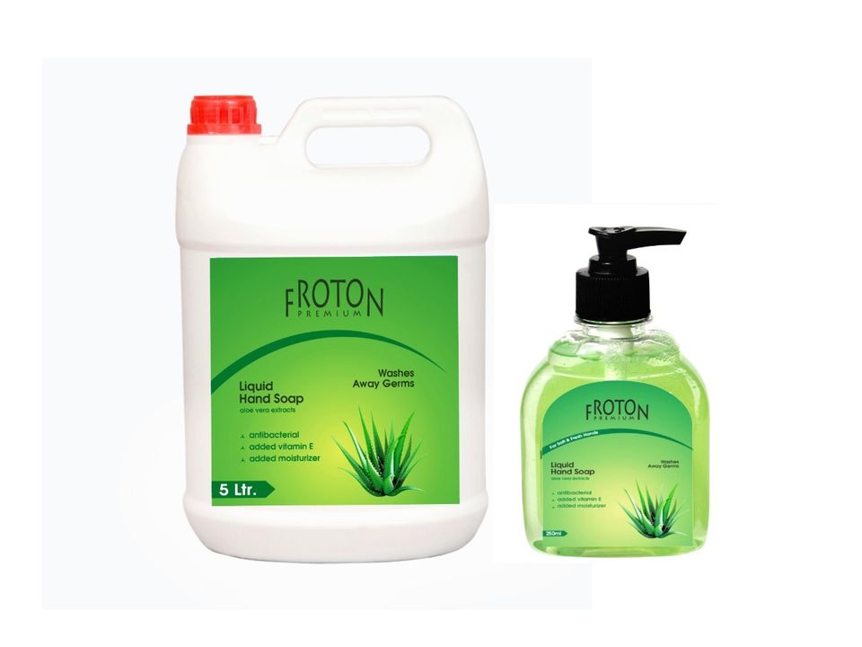 Froton Handwash Aloevera 5 ltr can  uploaded by Biostategi(opc) pvt ltd on 7/7/2021