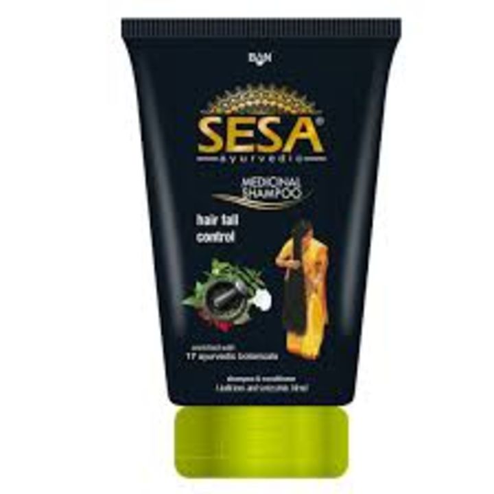 Sesa anti hairfall shampoo 100ml 90 mrp uploaded by business on 7/7/2021