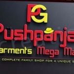 Business logo of Pushpanjali Garments Mega Mart