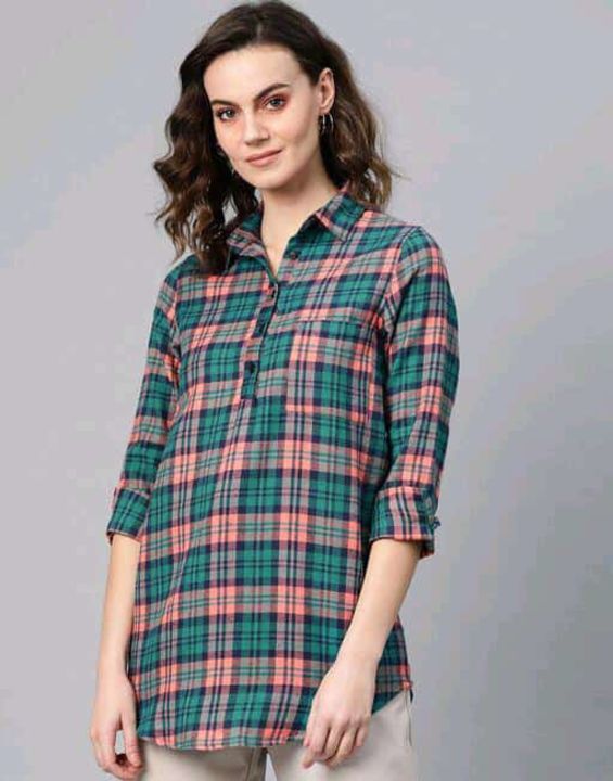 Stylish Graceful Women Shirts

Fabric: Cotton
Sleeve Length: Long Sleeves
Pattern: Checked
Multipack uploaded by KM's collection on 7/7/2021