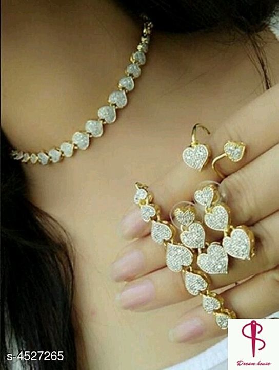 Post image 400 Rs necklace and earrings braclate ring  every thing