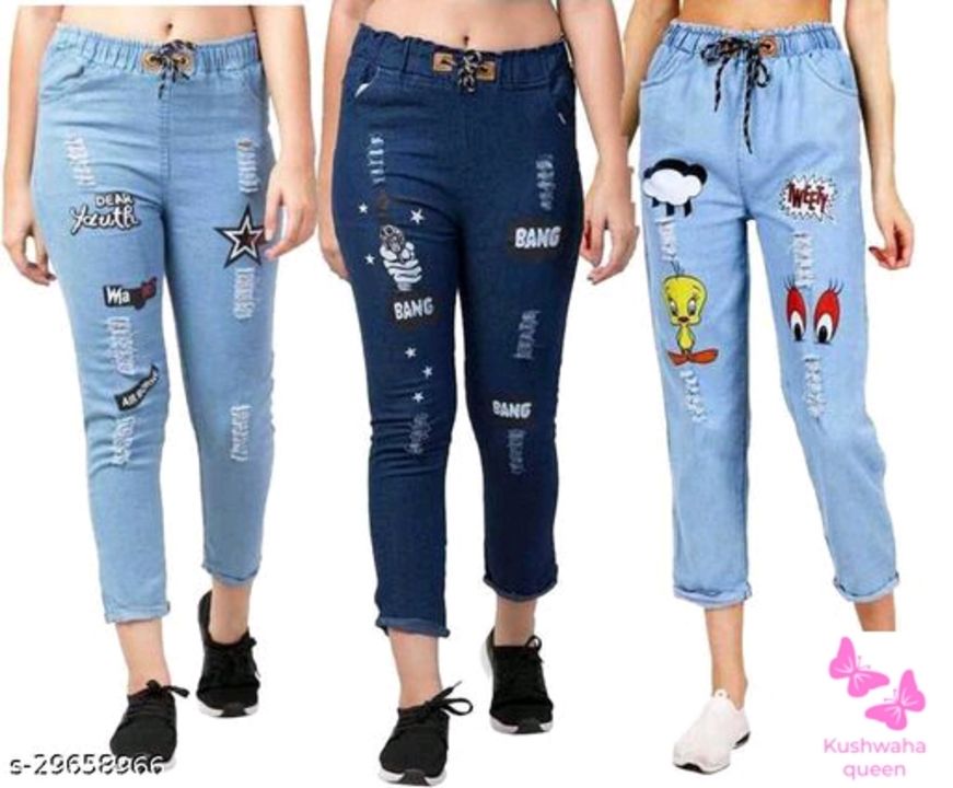 Women jeans uploaded by business on 7/8/2021