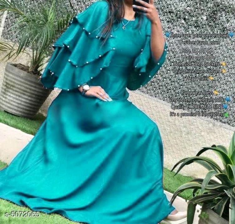 Ladies gown uploaded by business on 7/8/2021