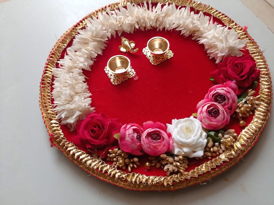Pooja thali uploaded by business on 7/8/2021