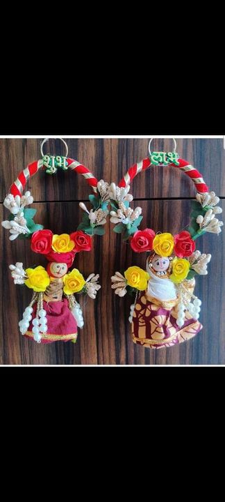Puppet shubh labh hanging uploaded by Rang craft and creation on 7/8/2021