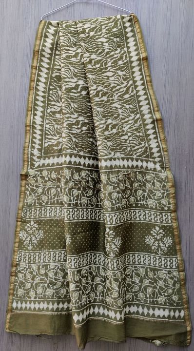 Chanderi Silk Sarees  uploaded by business on 7/8/2021