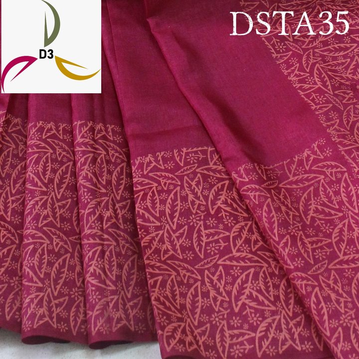 Semi Tussar saree uploaded by D3 Sarees on 7/8/2021