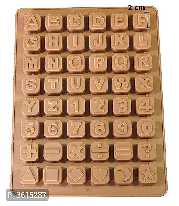 silicone chocolate candy ice cube tray uploaded by business on 8/20/2020