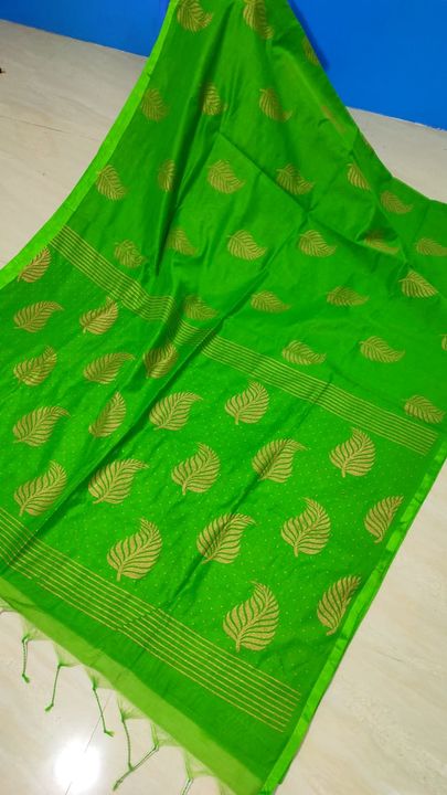 Handloom print cotton silk sare uploaded by Jayita Boutique on 7/8/2021