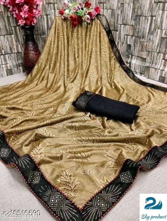 Fabulor saree uploaded by Sky product on 7/8/2021