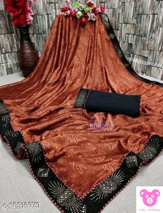 Trendy fabulous sarees uploaded by business on 7/8/2021