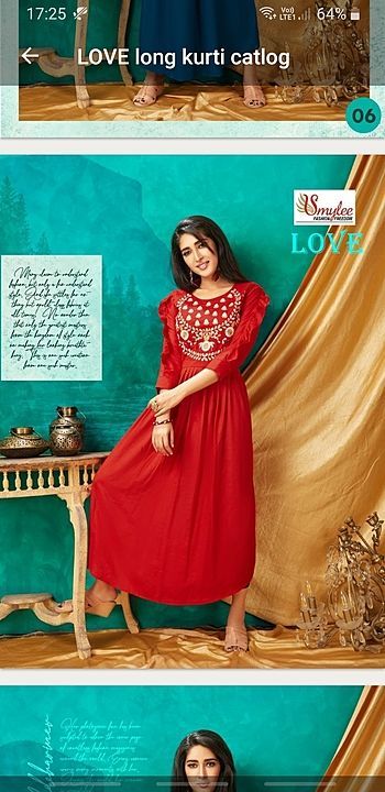 Fabric- heavy slub rayon with manual embroidery 
Sizes - M , L , XL AND XXXL 
Contact .... uploaded by business on 8/20/2020
