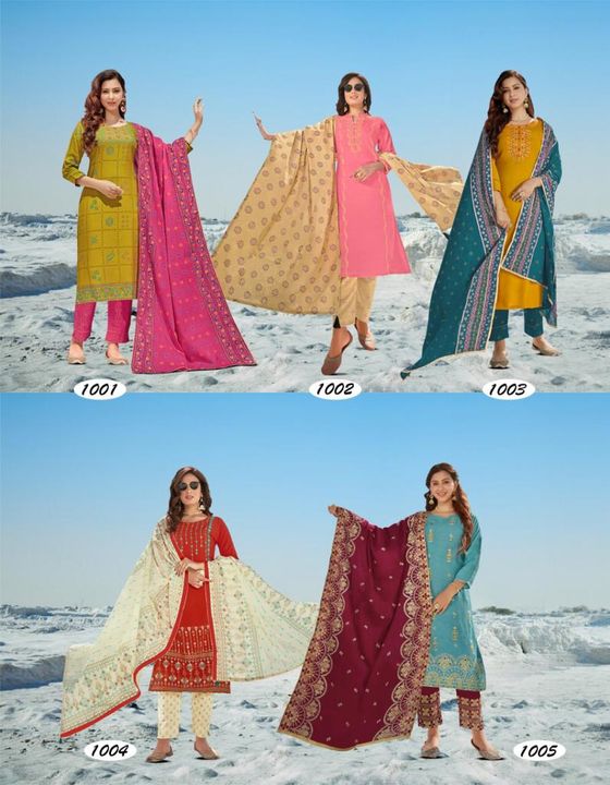 Catalogue name:                                                    *DUPPATTA HOUSE VOL 1*

*KURTI WI uploaded by Fizza collection on 7/8/2021